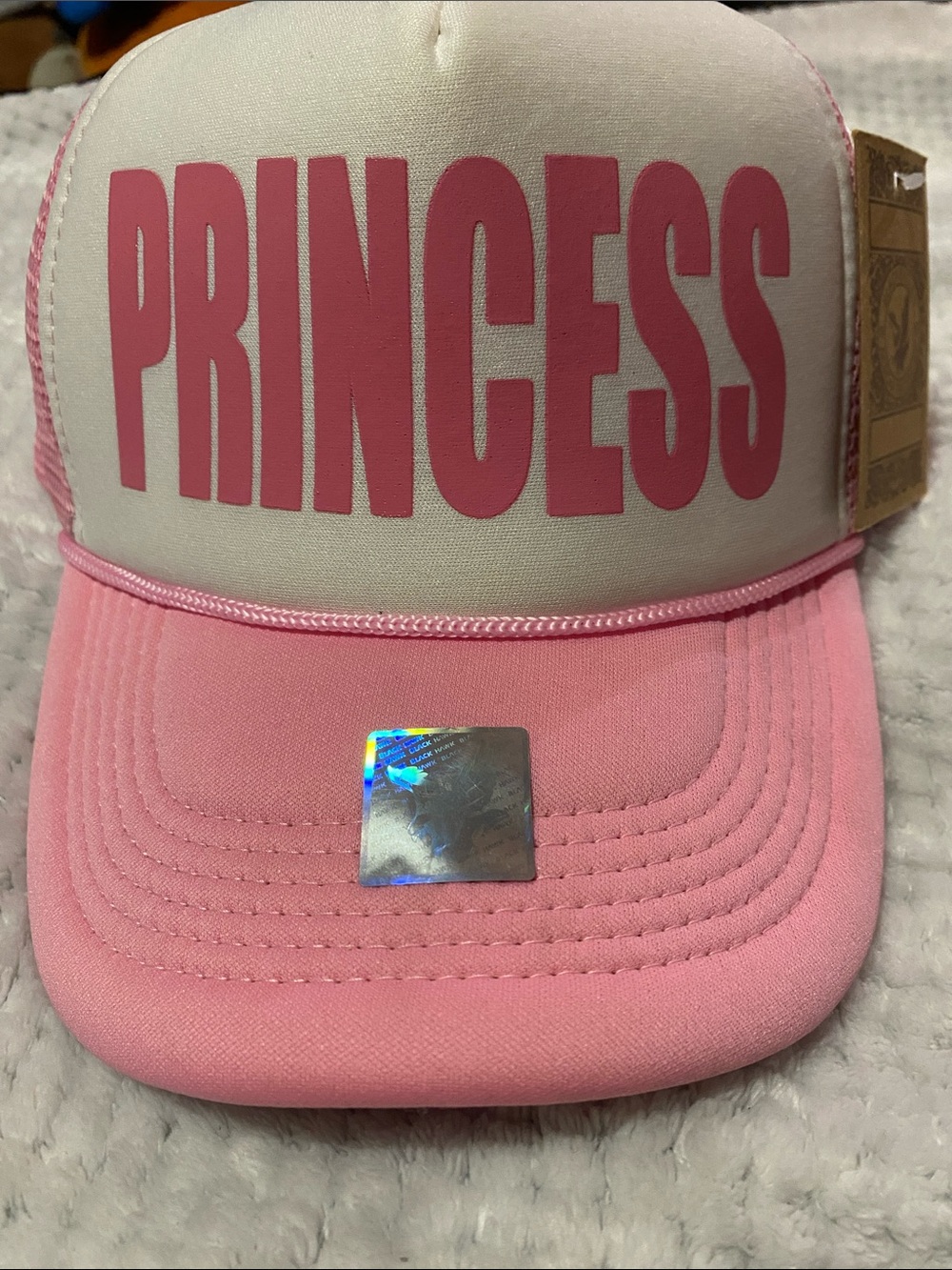 Pink 'PRINCESS' Trucker Hat - Brand Unknown